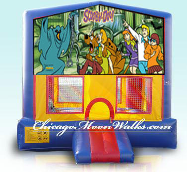 Scooby Doo Bounce House Inflatable Rental Chicago Illinois Moonwalks Party